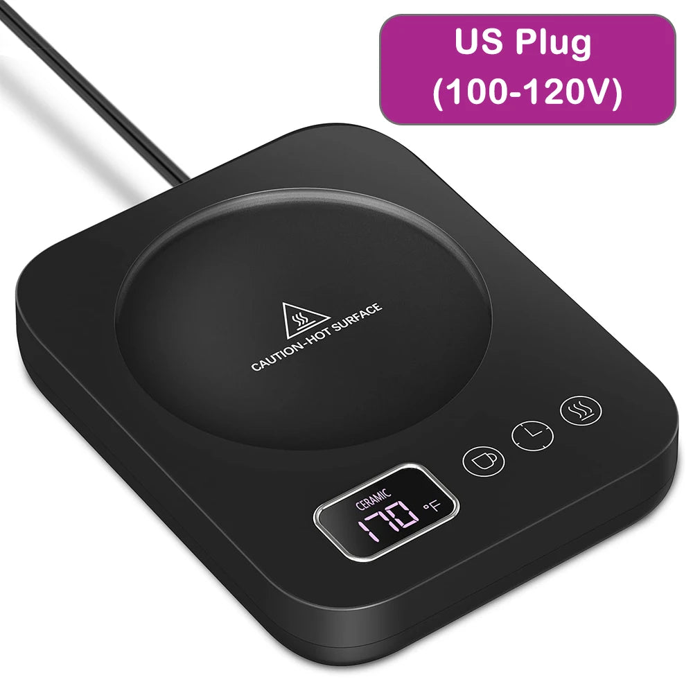 Miconiq™ Smart Mug Warmer Plate — Auto Temperature Control